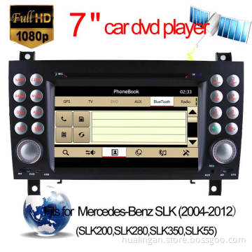 Special Car DVD GPS for Mercedes-Benz Slk-171 Navigation with Bluetooth/Radio/RDS/TV/Can Bus/USB/iPod/HD Touchscreen Function (HL-8801GB)